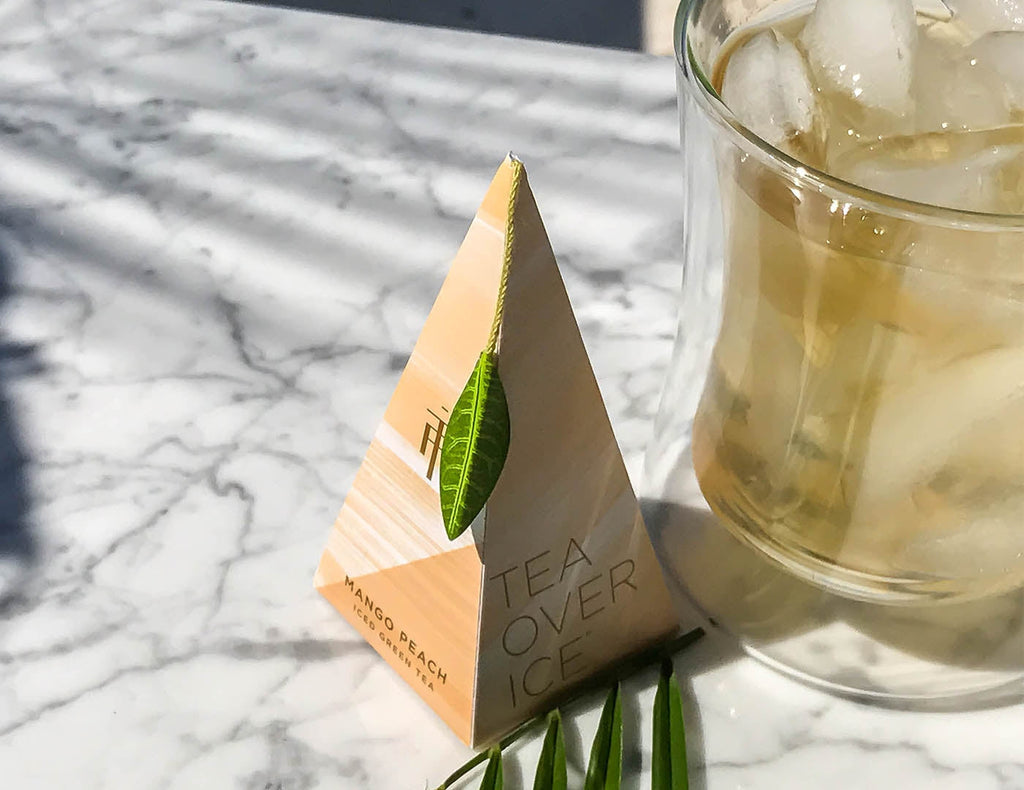 Tea Over Ice 5pk Box Iced Green Mango Peach